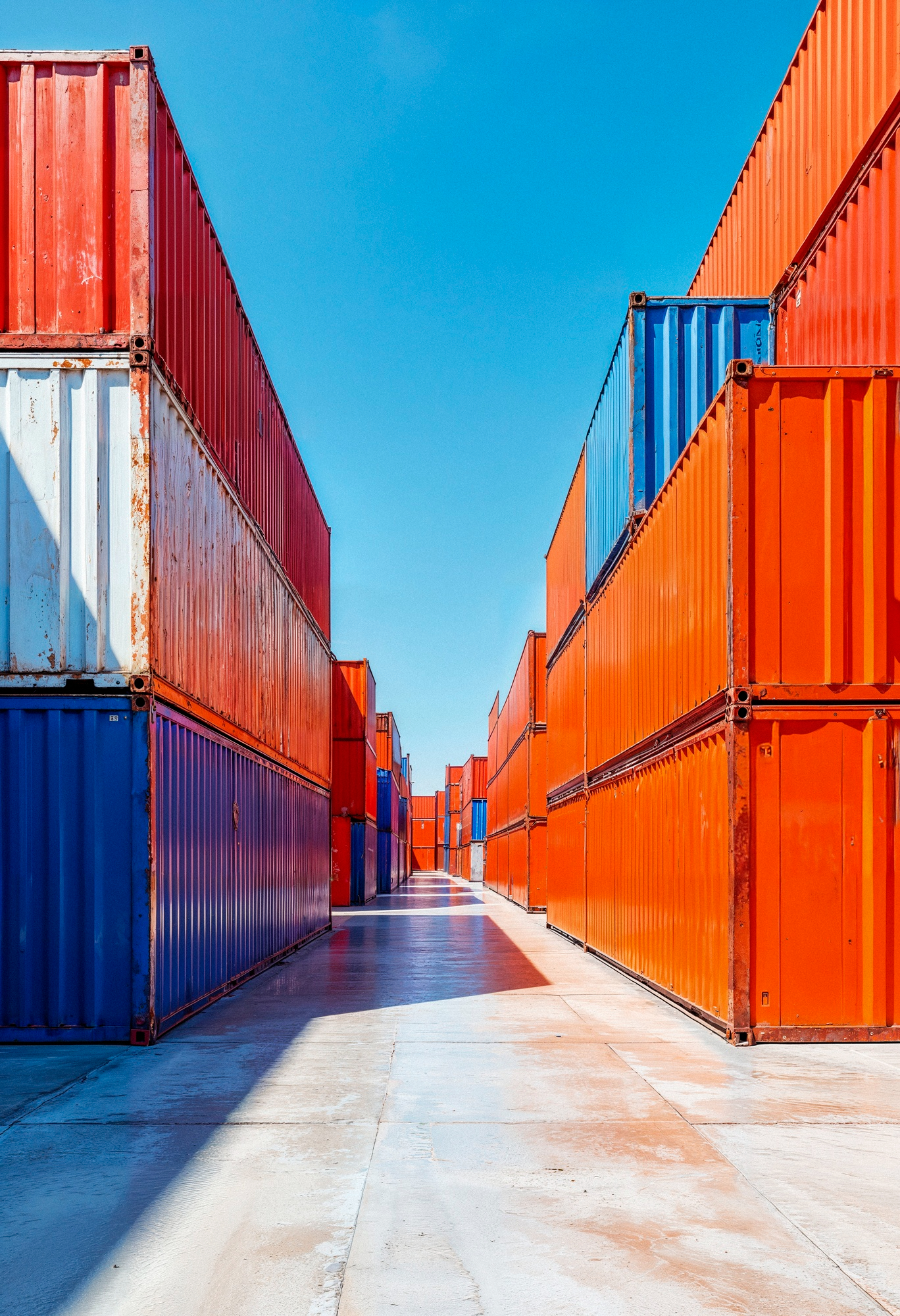 Avions cargos en transit