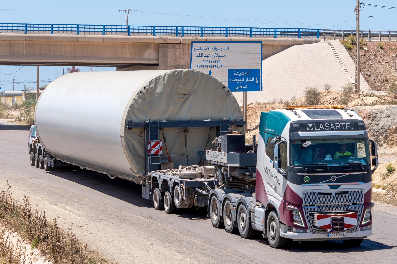 Transport exceptionnel Maroc